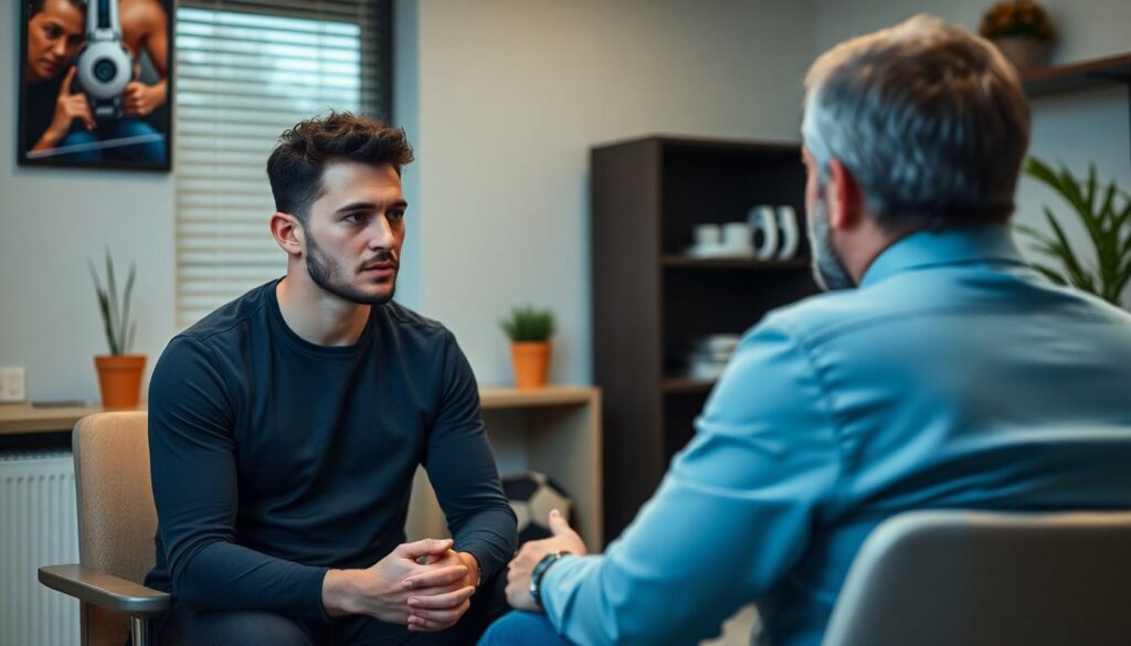 Impacto psicológico de una lesión de codo prolongada y estrategias para mantener la motivación - иллюстрация