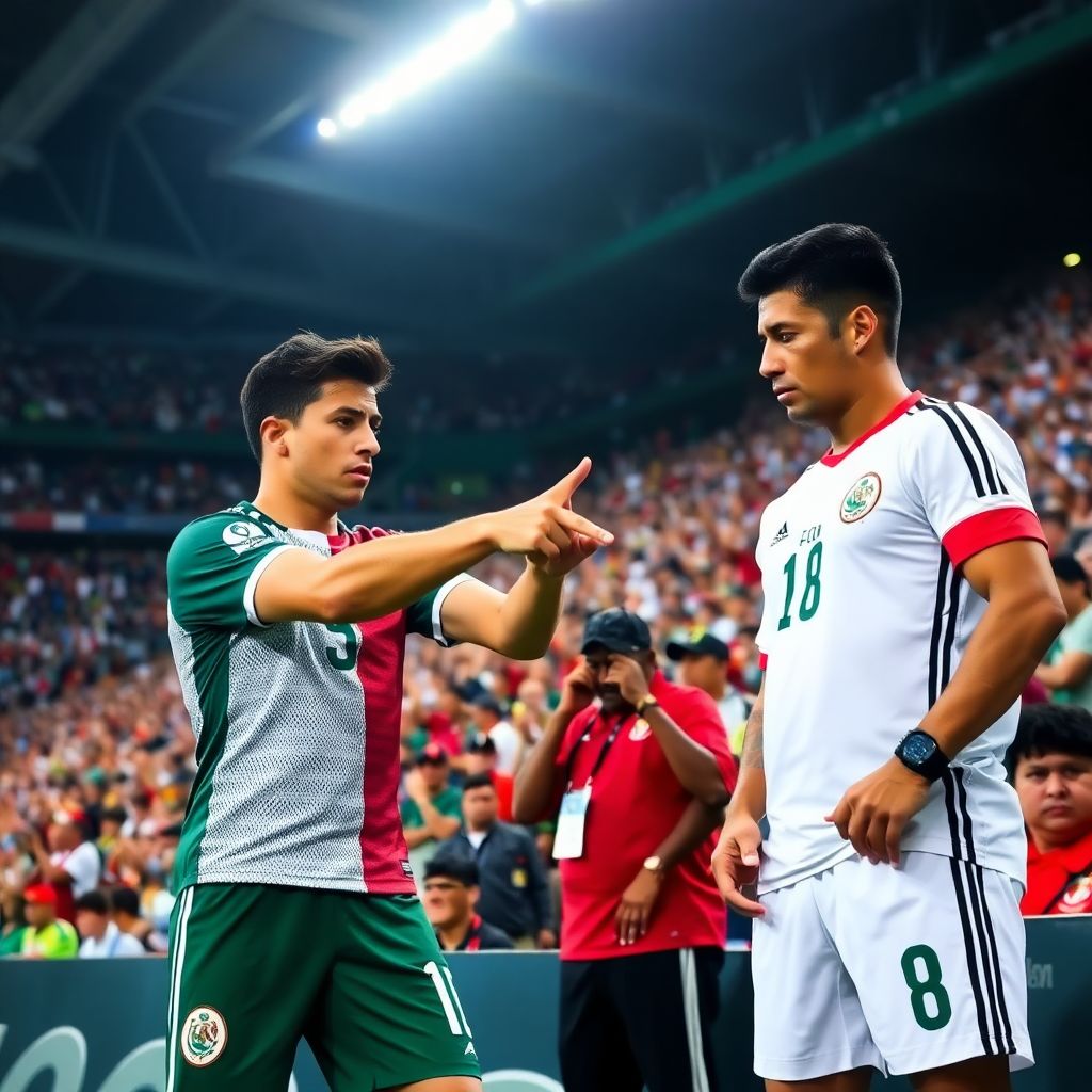 Chicharito señala a edson Álvarez tras el fracaso del tri en 2026