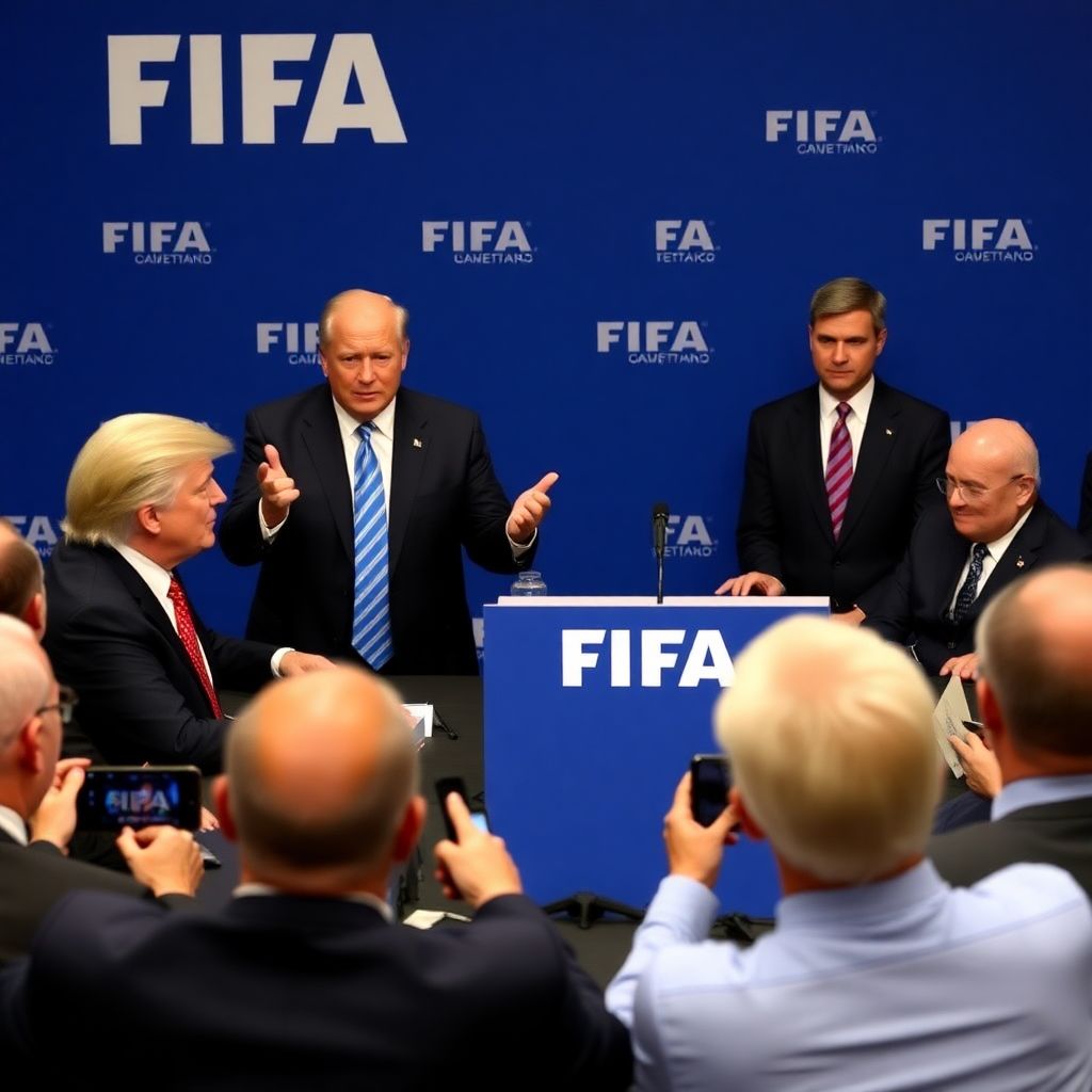 Trump defiende a infantino y respalda su continuidad al frente de la Fifa