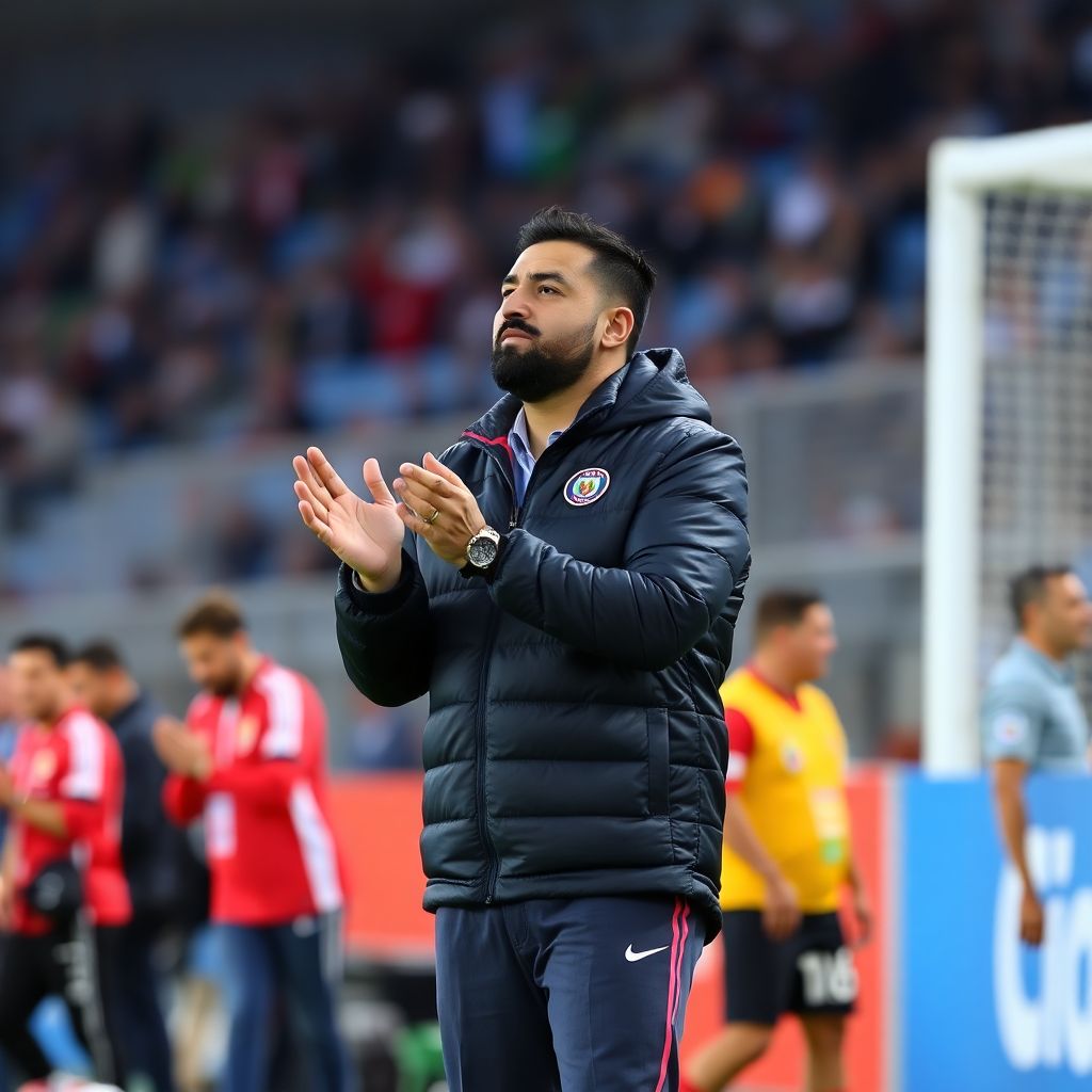 Antonio mohamed celebra el pase de toluca en leagues cup sin localía