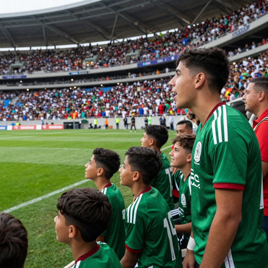 Fidalgo ve motivos para ilusionarse con los jóvenes de la selección mexicana