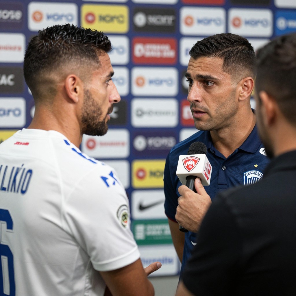 Gabriel milito protagoniza tenso intercambio con un reportero tras el clásico nacional