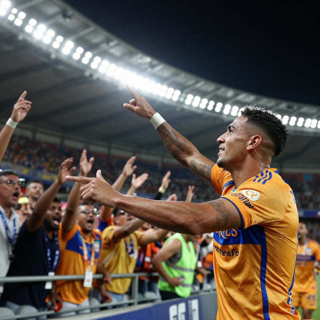 Memote martínez en tigres: goles y conexión con la afición