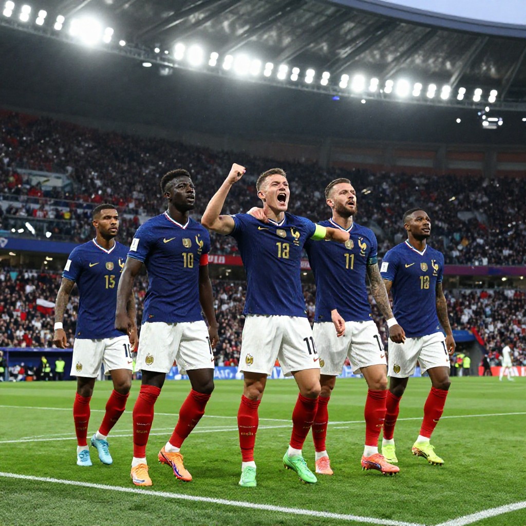 Francia remonta ante bélgica en una espectacular noche de nations league