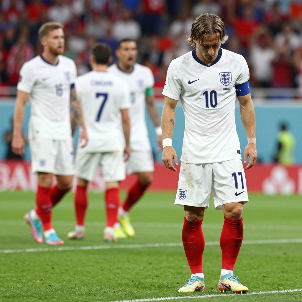 Modric, indignado tras la histórica goleada de inglaterra a croacia: «siento vergüenza»